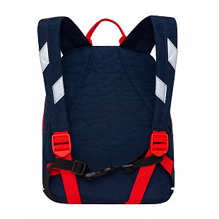 Рюкзак школьный GRIZZLY RK-078-3 /1 dark blue