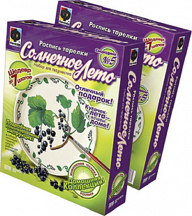 Творческий набор Fantazer 67763 Расписная тарелка «Смородина» 717025