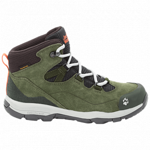 Ботинки детские Jack Wolfskin Mtn Attack 3 Lt Texapore Mid K khaki / phantom