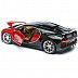 Машинка Bburago 1:18 Bugatti Chiron (18-11040) red/black