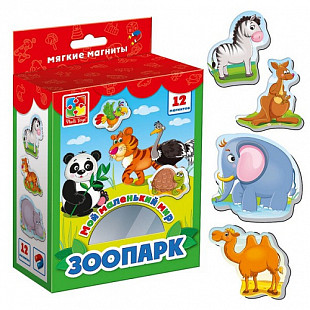 Коллекция магнитов Vladi Toys Мой маленький мир Зоопарк VT3106-02