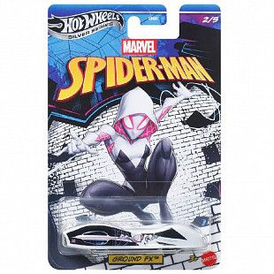 Машинка Hot Wheels Silver Series Spider-Man Ground FX (GDG83 JKX26)