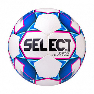 Мяч футзальный Select Futsal Mimas Light 852613 №4 White/Blue/Pink