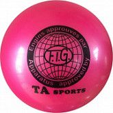 Мяч для художественной гимнастики 19 см Pink RGB-101