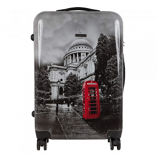 Чемодан средний Polar 24" 2-ой РА026 grey