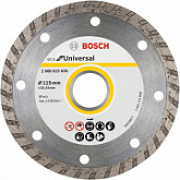 Алмазный круг Bosch Турбо 115х2,0х 7х22,23 мм Универсал ECO 2608615036