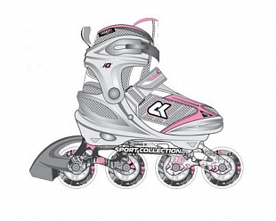 Роликовые коньки Спортивная коллекция Iq pink Роликовые коньки Спортивная коллекция Iq pink