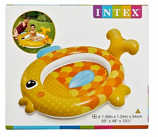 Надувной бассейн Intex Золотая Рыбка 57111NP