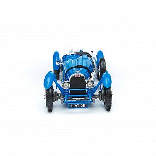 Коллекционная машина Bburago 1:18 Bugatti Type 59 1934 (18-12062) blue