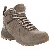 Ботинки женские Jack Wolfskin Cascade Hike Lt Texapore Mid W beige / coconut brown