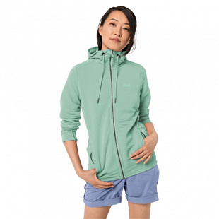 Куртка женская Jack Wolfskin Modesto Hooded Jkt Women light jade