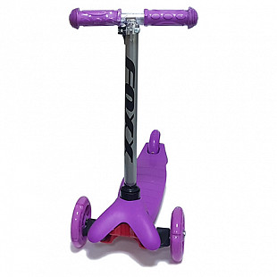 Самокат-кикборд Novatrack Disco-kids FXA.DISCOKIDS.VL20