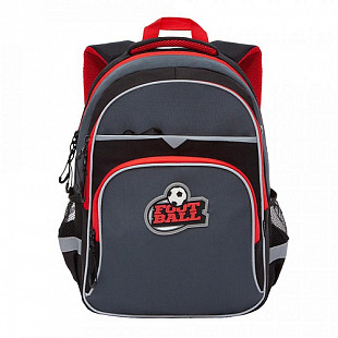Рюкзак школьный GRIZZLY RB-157-3 /1 black/red