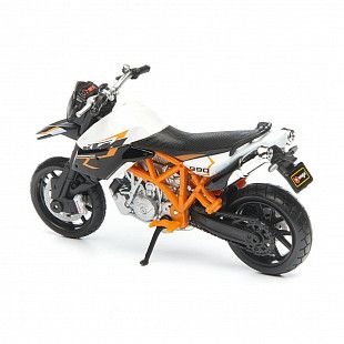 Мотоцикл Bburago 1:18 KTM 990 Supermoto R (18-51000/18-51050)