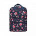 Рюкзак школьный GRIZZLY RD-839-1 flowers/blue