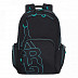 Рюкзак городской GRIZZLY RU-033-3 /3 black/turquoise
