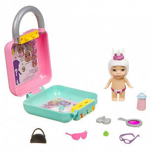 Кукла с аксессуарами Bondibon OLY в шапочке с животным ВВ3874