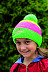 Шапка детская SportCool 44/1 Green/Pink/Yellow