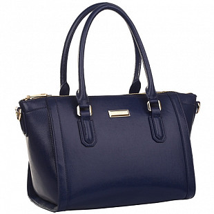 Женская сумка из кожи Pola 9005 dark blue