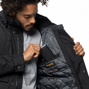 Куртка мужская Jack Wolfskin Bridgeport Bay Jacket black
