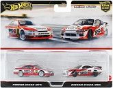Машинка Hot Wheels Premium Nissan 240SX (S14) & Nissan Silvia (S15) (HBL96 HRR84)