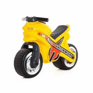 Каталка-мотоцикл Полесье "МХ" 80578 Yellow