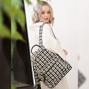 Рюкзак городской Ors Oro ORS-0108 /6 squares/black/white/grey