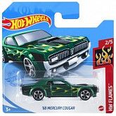 Машинка Hot Wheels Базовой коллекции 68 Mercury Cougar 207/250 (5785 GTB17)