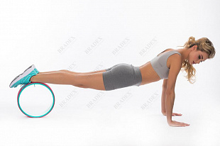 Колесо для йоги Bradex Асана Yoga Wheel SF 0291 Green/Pink