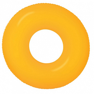 Круг надувной Intex Neon Frost 91 см 59262NP orange