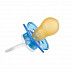 Пустышка круглая латексная Canpol babies Love&Sea 6-18 мес. (22/607) blue