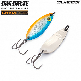 Блесна колеблющаяся Akara Expert Окуневая 50 мм 1/SIL BL-OK50-10-1/SIL