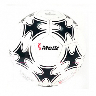 Мяч футбольный Ausini MK-2000 White/Black