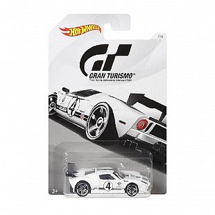 Машинка Hot Wheels Gran Turismo (FKF26) white/black