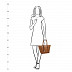 Женская сумка Pola 7175 light brown