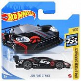 Машинка Hot Wheels Базовой коллекции 2016 Ford GT Race 67/250 (5785 GTB52)