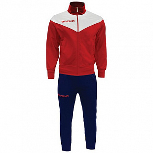 Спортивный костюм Givova Tuta Venezia TR030 red/white
