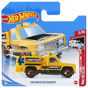 Машинка Hot Wheels Базовой коллекции Rapid Responder 206/250 (5785 GTB09)
