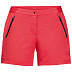 Шорты спортивные для бега  женские Jack Wolfskin Trail Shorts W tulip red