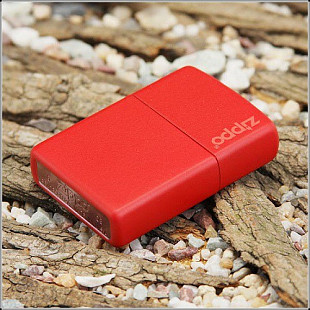 Зажигалка Zippo 233 red matte