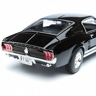 Машинка Maisto 1:18 1967 Ford Mustang Fastback  (31166) black