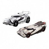 Набор машинок Hot Wheels Звездные войны Штурмовик Первого Ордена и Капитан Фазма (CGX02)