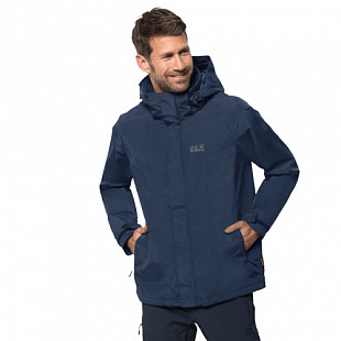 Куртка мужская Jack Wolfskin Three Peaks Jacket M dark indigo