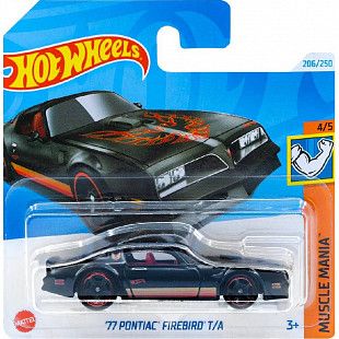 Машинка Hot Wheels Базовой коллекции '77 Pontiac Firebird T/A 206/250 (5785 HTC60)