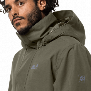 Куртка мужская Jack Wolfskin Falster Bay Jacket M dark moss