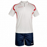 Футбольная форма Givova Kit Easy KIT034 white/red/blue