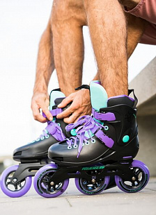 Роликовые коньки Powerslide Metropolis Supercruiser 110 Dual Liner 908183