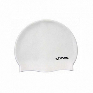 Шапочка для плавания Finis Silicone Cap White 3.25.002.100 Senior