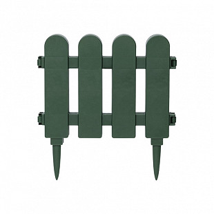 Забор садовый Drina 1,5х0,28 м 10376 dark green