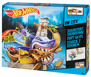 Игровой набор Hot Wheels Атака Акул (BGK04)